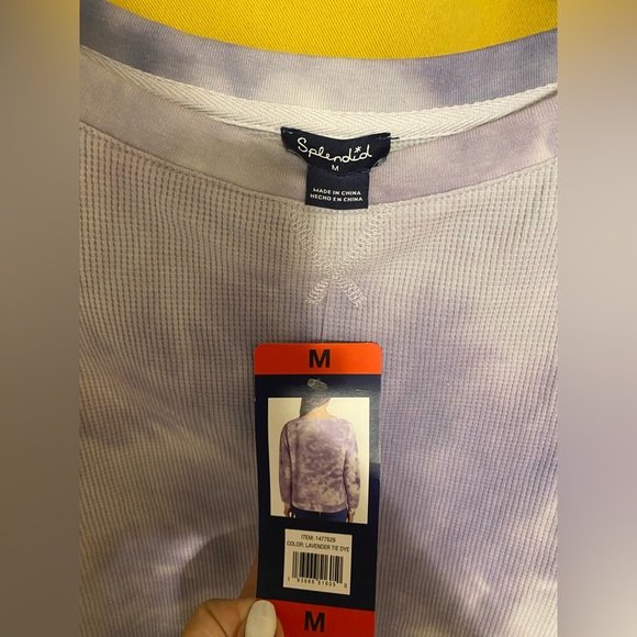 TieDye lavender sweater - Picture 2 of 3